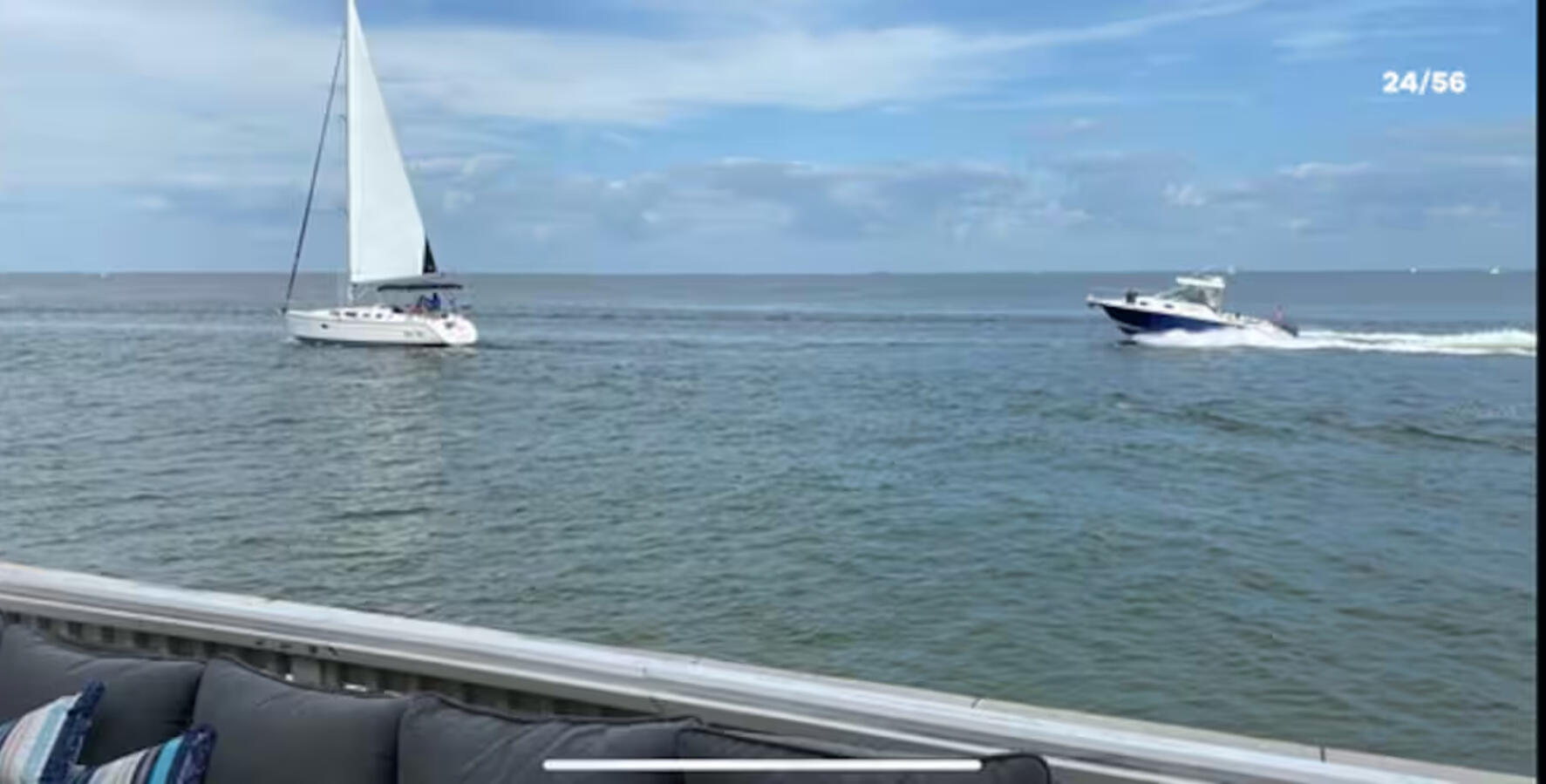 Lively yet peaceful bayfront setting