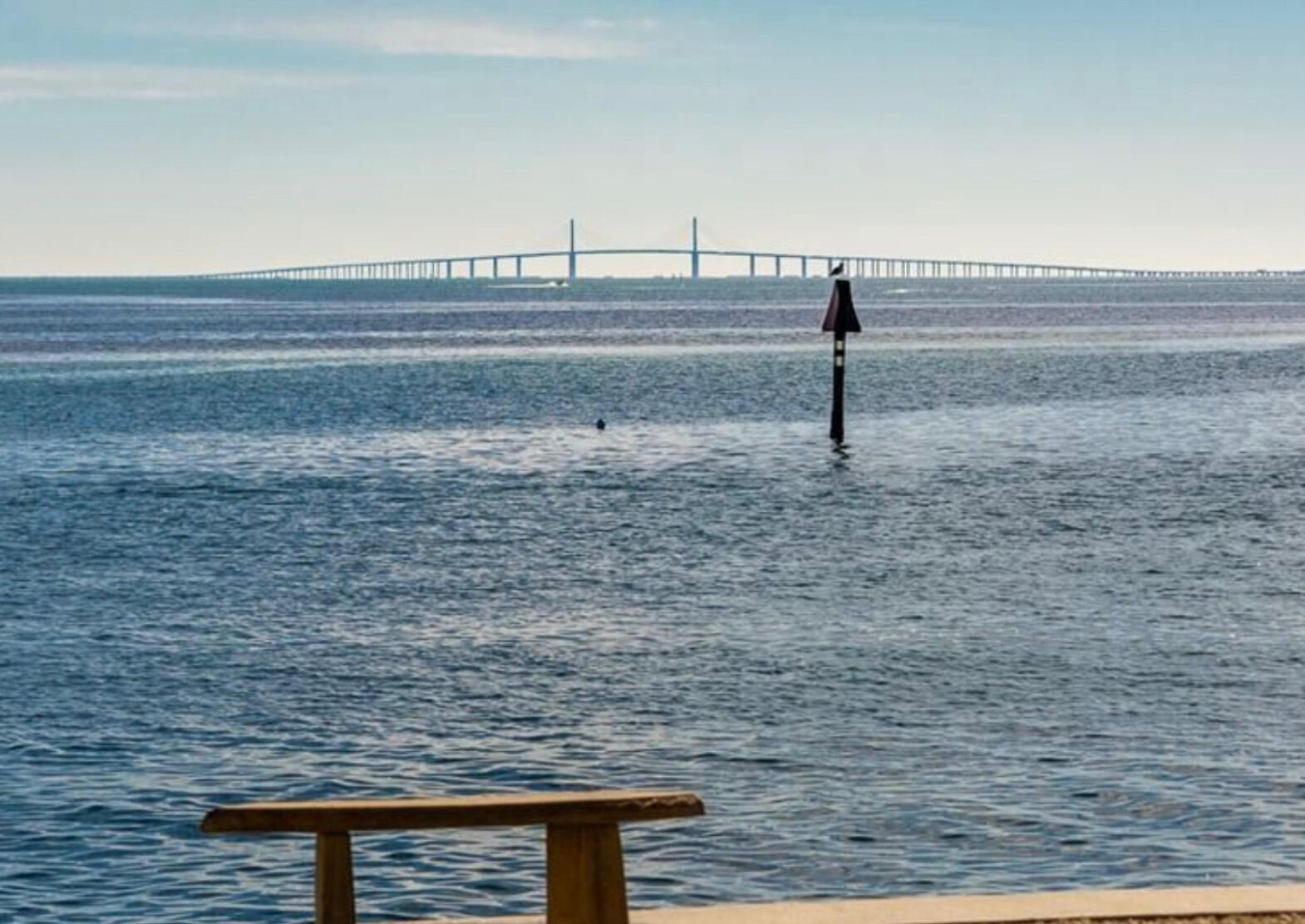 View of Skyway Bridge from Skyway Vista Patio